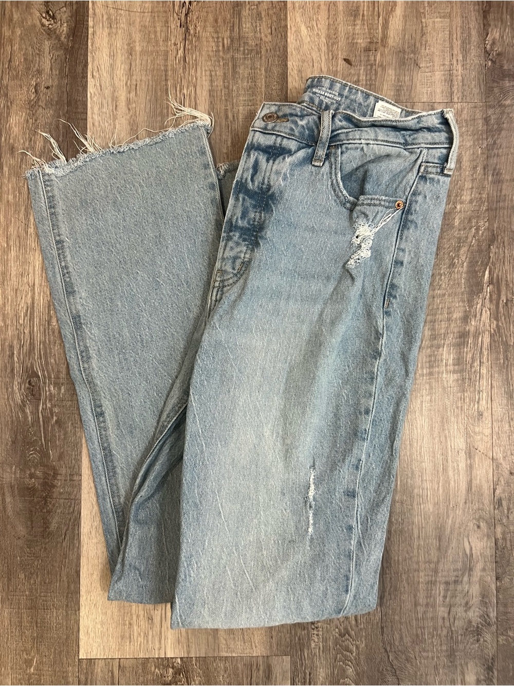 Old Navy Light Wash Straight Leg Jeans